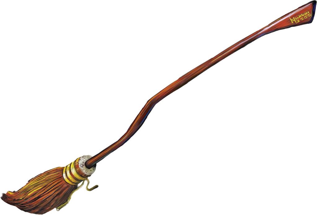 Harry Potter Broom Background Transparent PNG Image