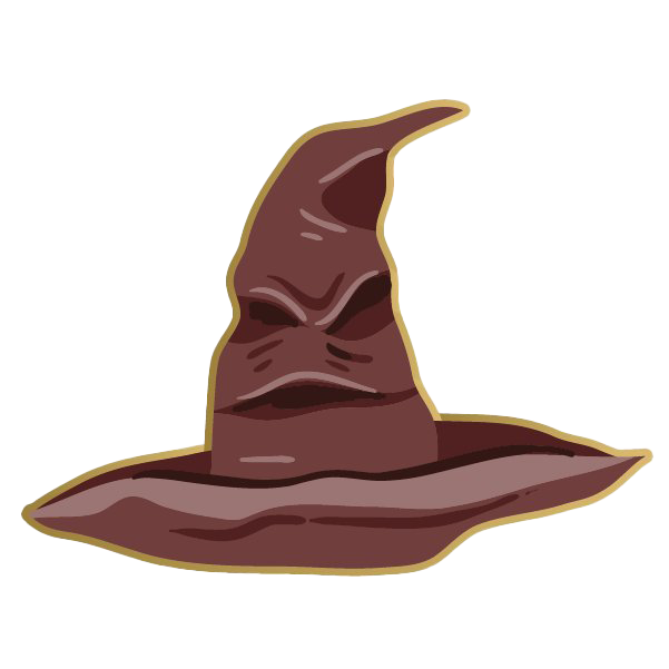 Sorting Hat Transparent PNG Image