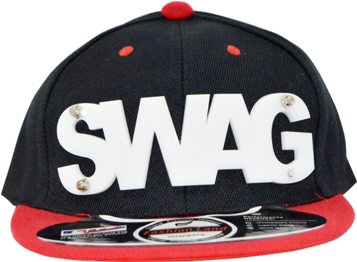 Hat Swag Black Transparent PNG Image
