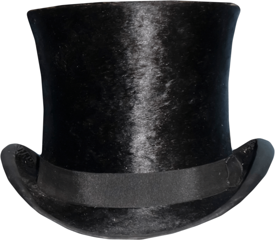 Hat Top Black Transparent PNG Image
