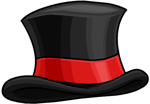 Hat Top Black Transparent PNG Image