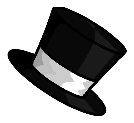 Hat Top Black Transparent PNG Image