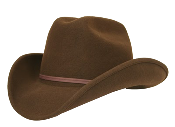 Brown Hat Cowboy Transparent PNG Image