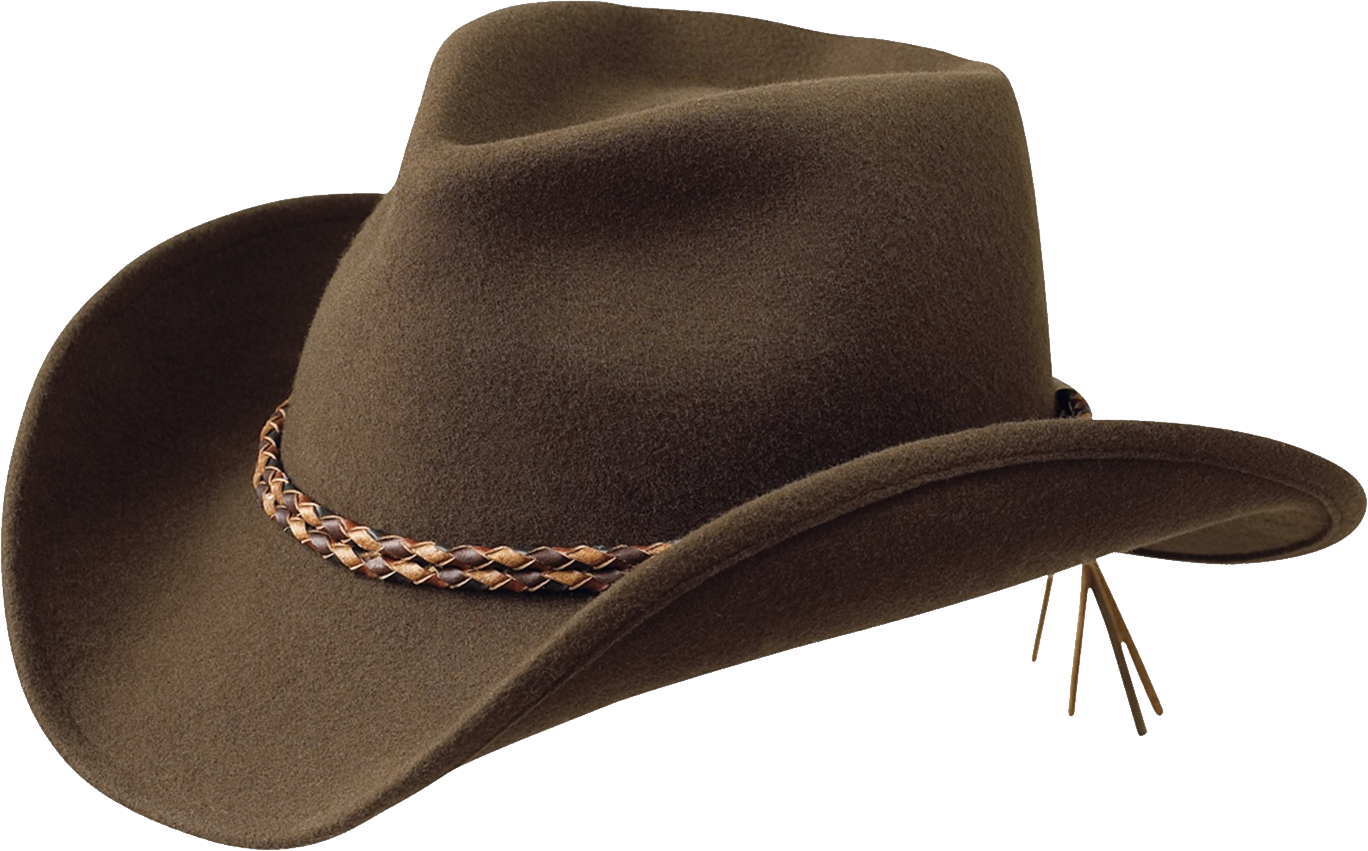 Brown Hat Cowboy Transparent PNG Image