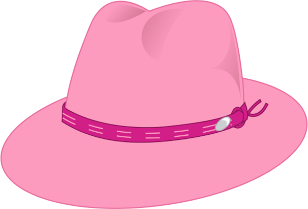 Pink Hat Female Transparent PNG Image
