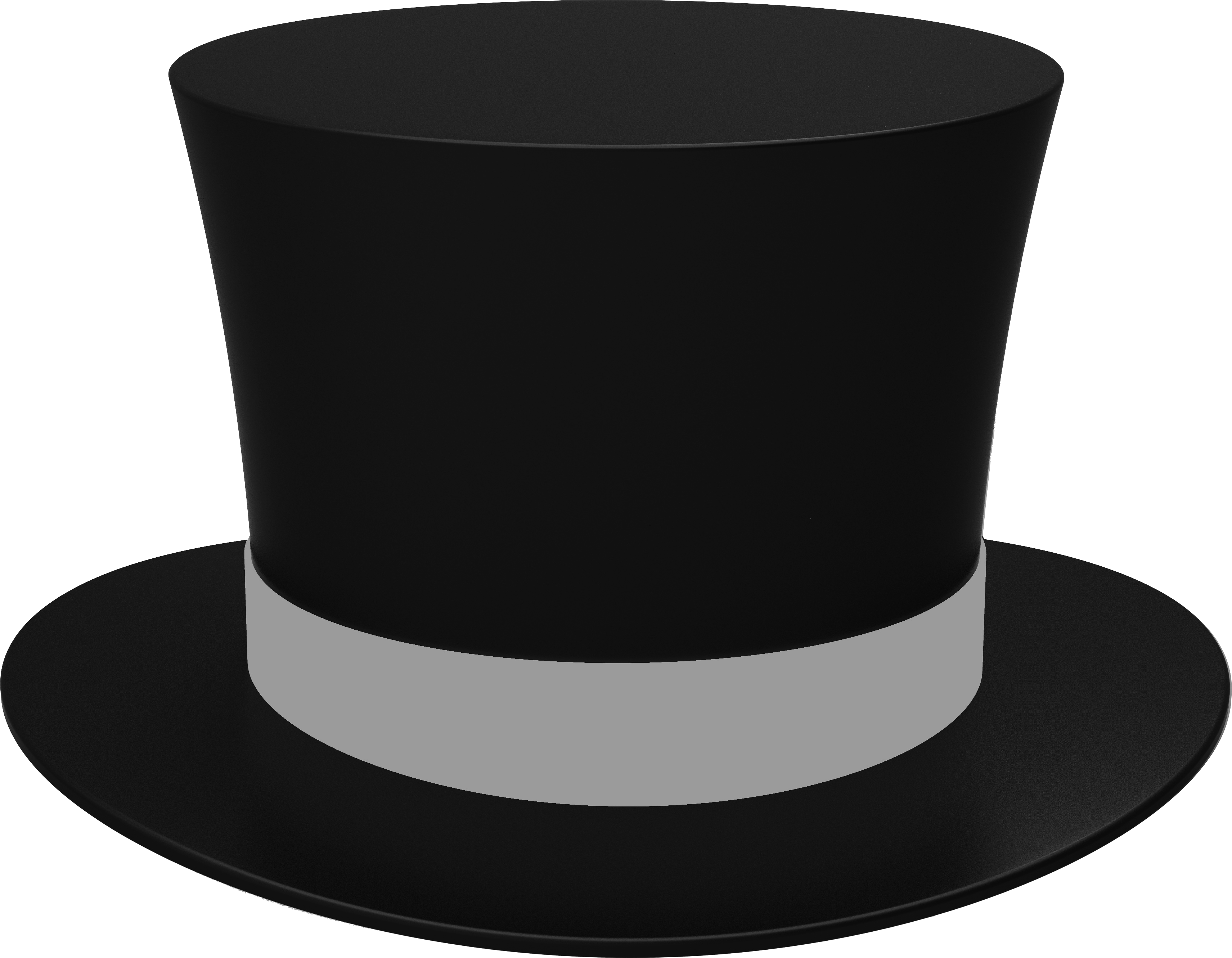 Black Magic Hat Transparent PNG Image