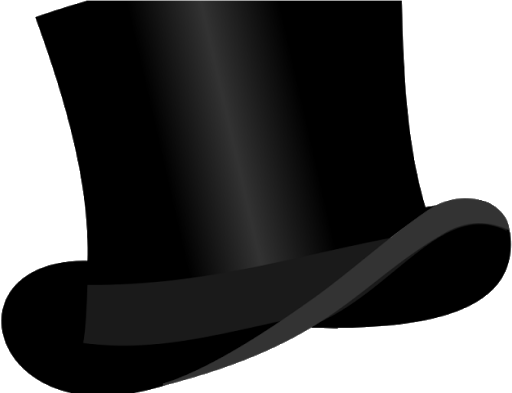 Black Magic Hat Transparent PNG Image