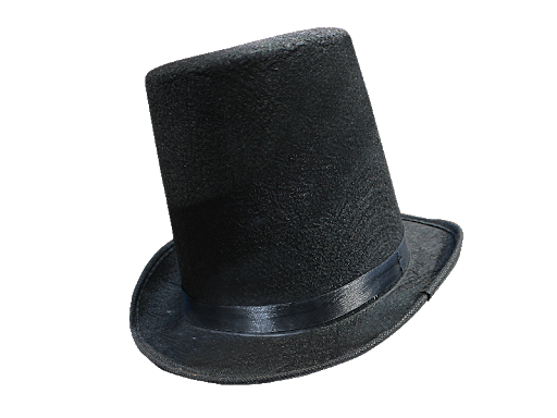 Black Magic Hat Transparent PNG Image