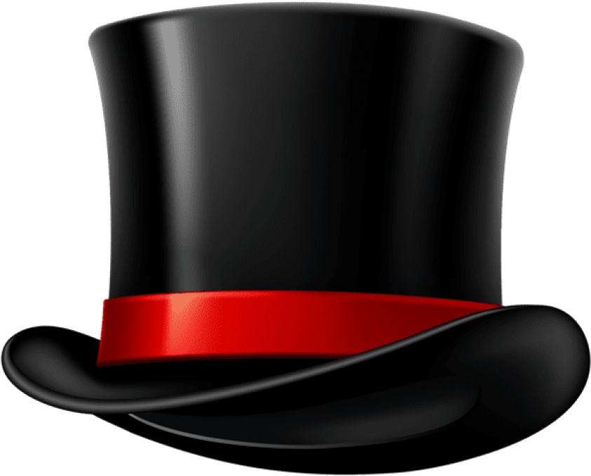 Top Hat Transparent PNG Image