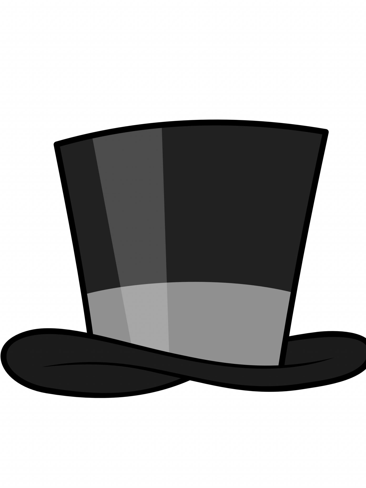 Top Hat Transparent PNG Image
