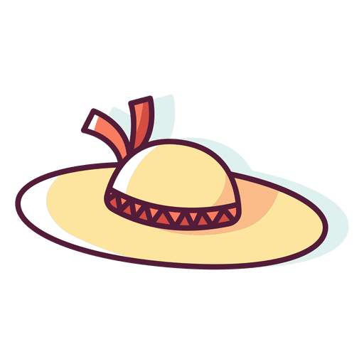 Hat Vector Beach Transparent PNG Image