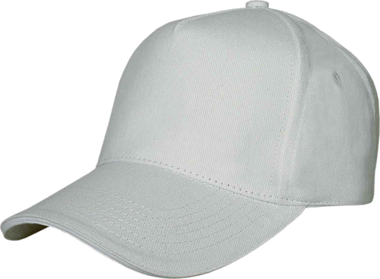 White Cap Hat Transparent PNG Image