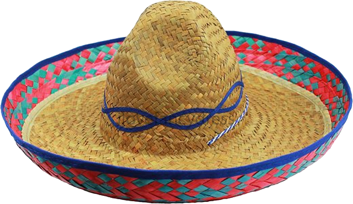 Straw Hat Mexican Transparent PNG Image