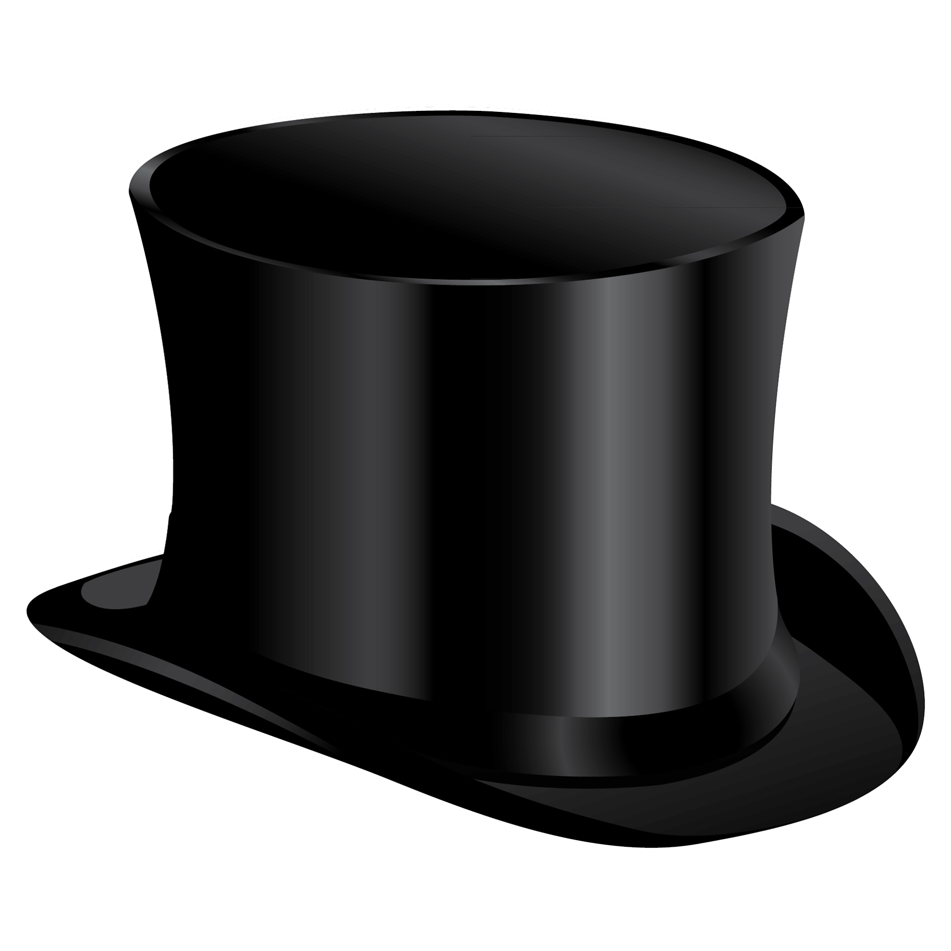 Black Cylinder Hat Transparent PNG Image