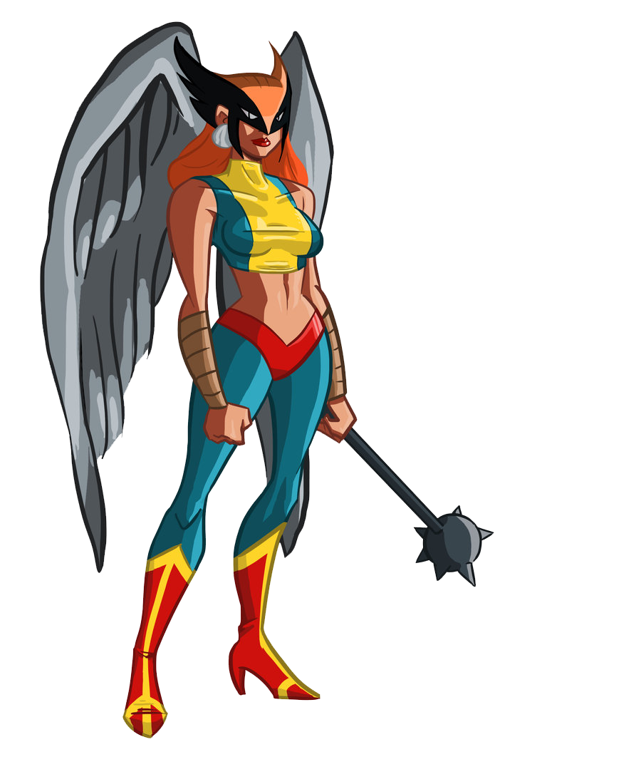 Hawkgirl Background Transparent PNG Image