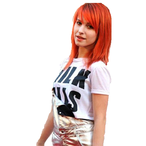 Hayley Williams Transparent PNG Image