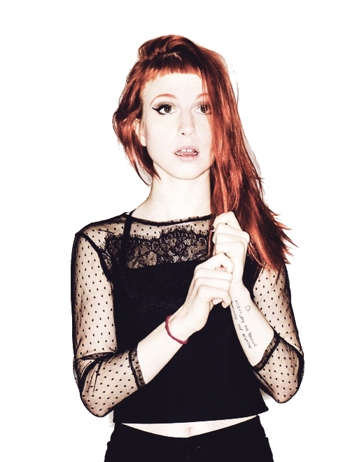 Hayley Williams Transparent PNG Image