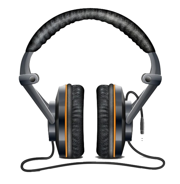 Headphones Background Transparent PNG Image