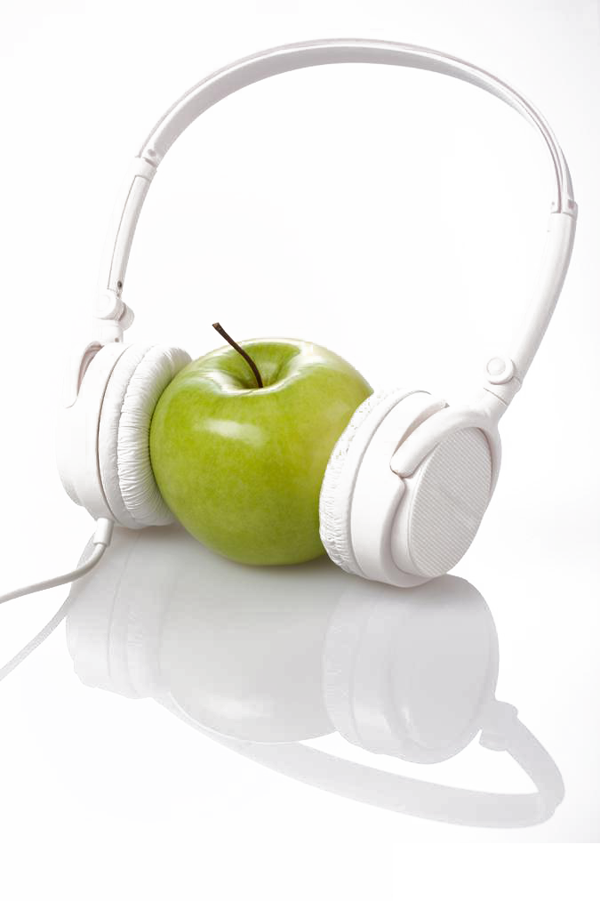 Cup Airpods Apple Fruit Headphones Transparent PNG Image