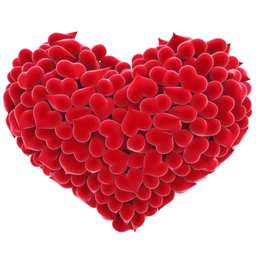 Heart Rose Transparent PNG Image