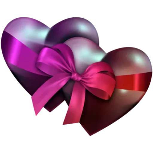 Hearts Two Transparent PNG Image