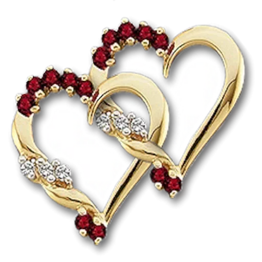 Hearts Two Transparent PNG Image