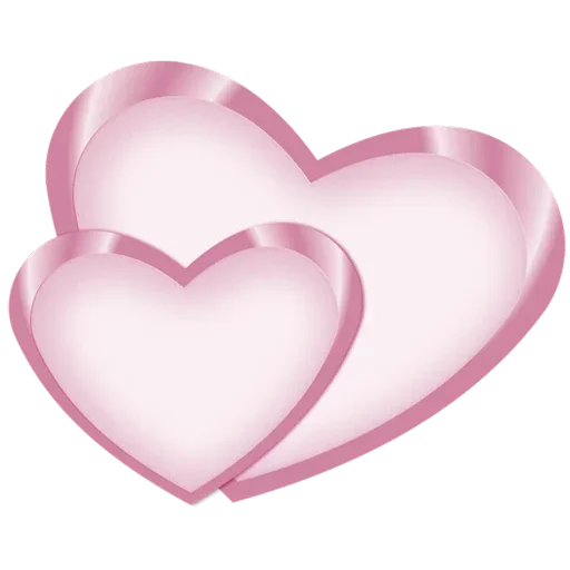 Hearts Two Transparent PNG Image