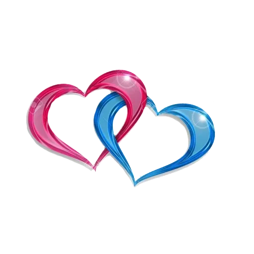 Hearts Two Transparent PNG Image