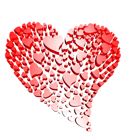 Heart Love Artwork Transparent PNG Image