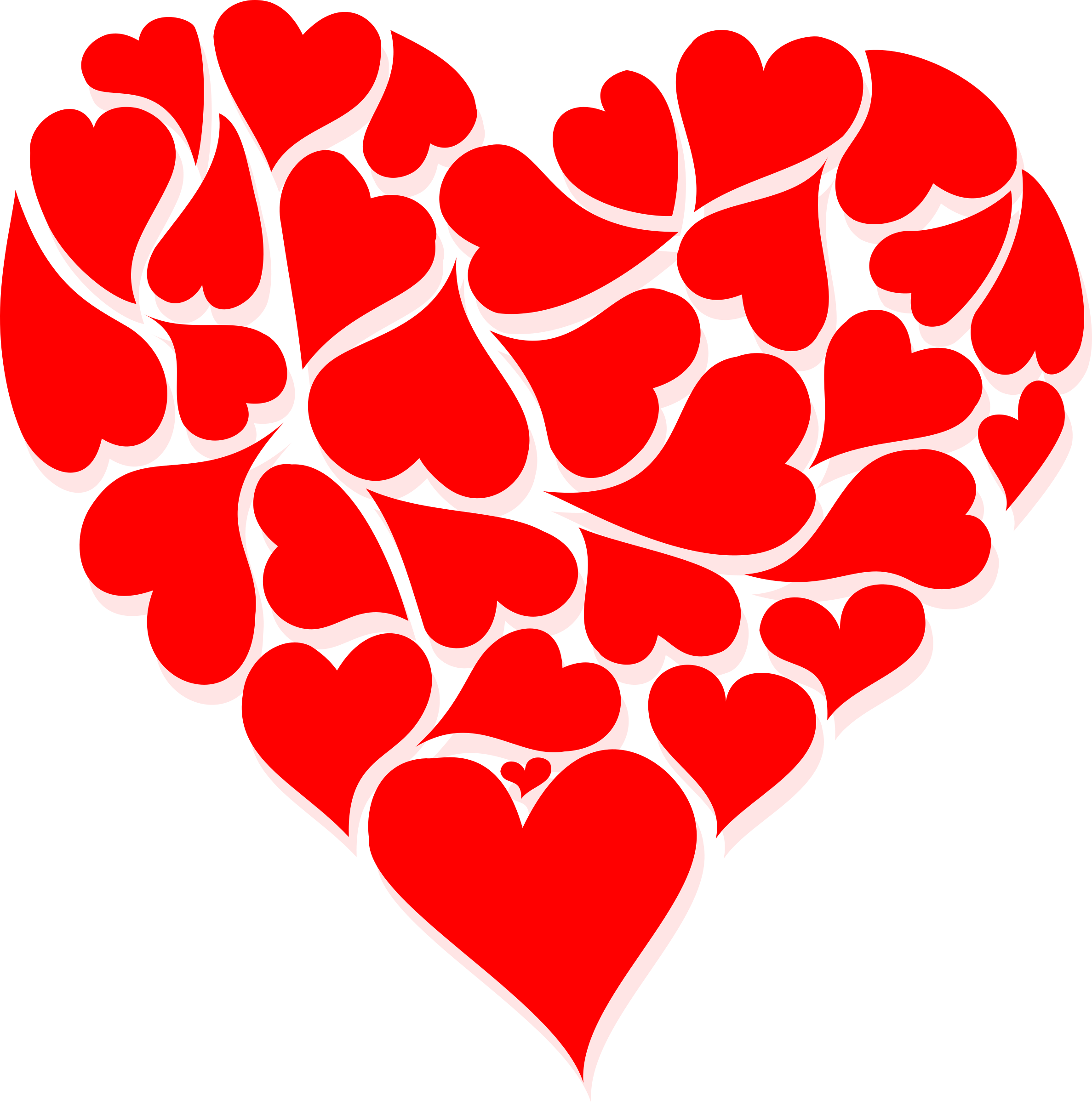 Heart Valentines Day Transparent PNG Image