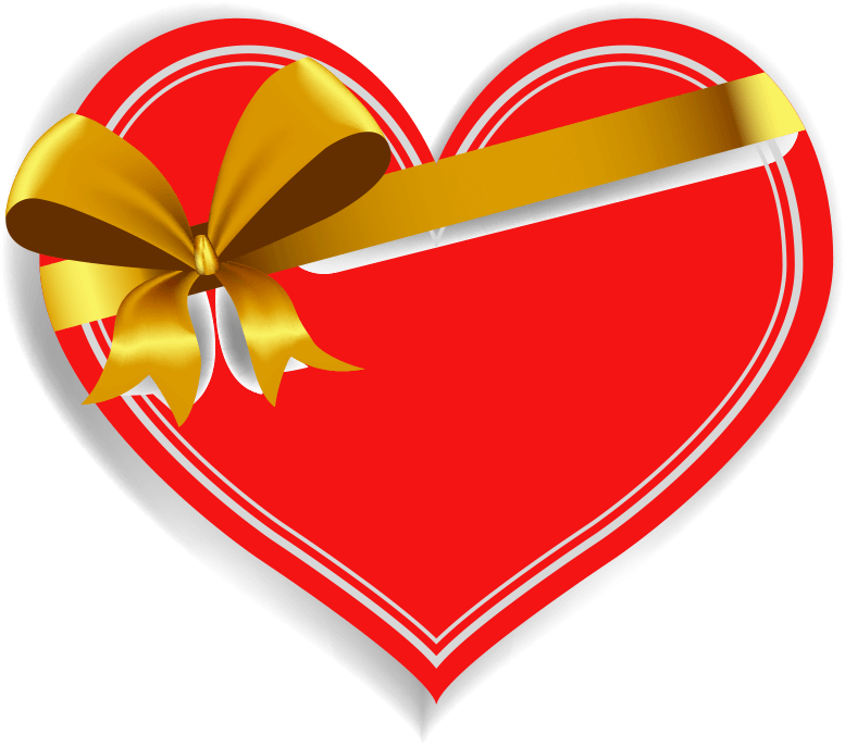 Heart Valentines Day Gift Transparent PNG Image