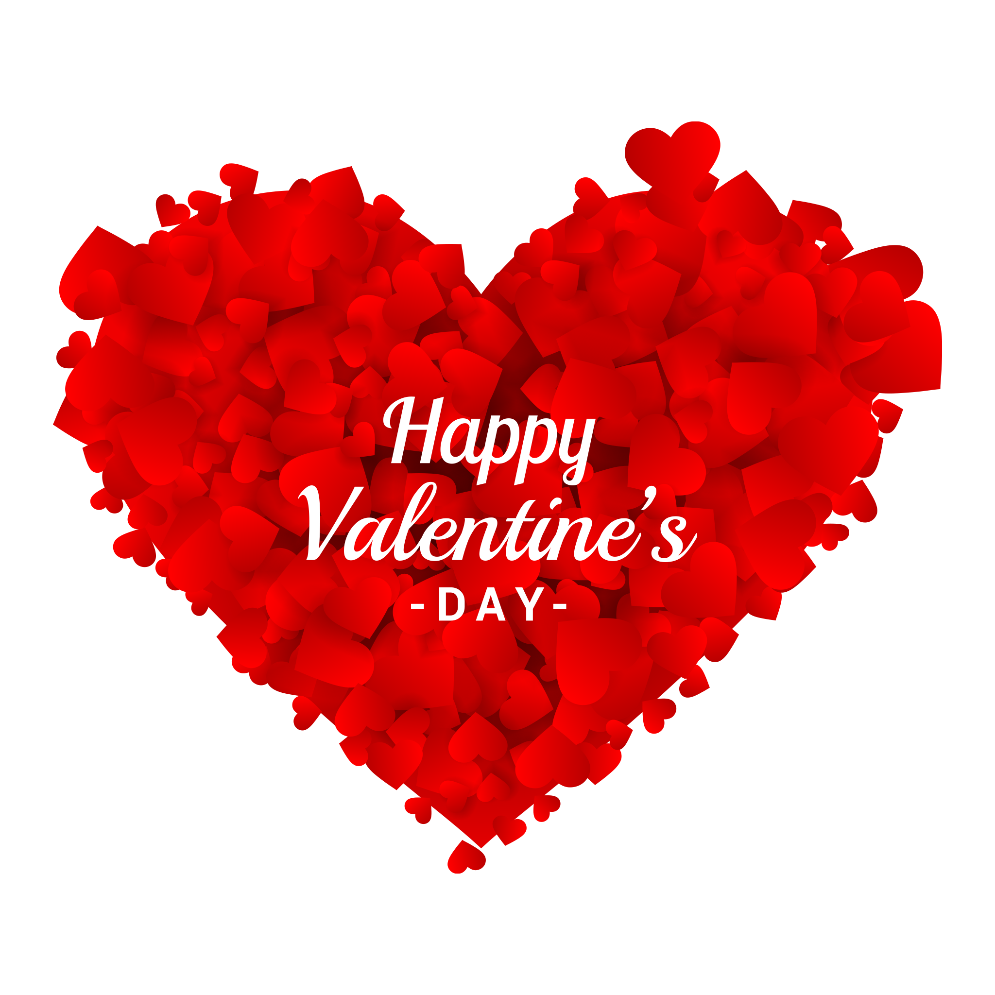 Heart Valentines Day Petals Transparent PNG Image