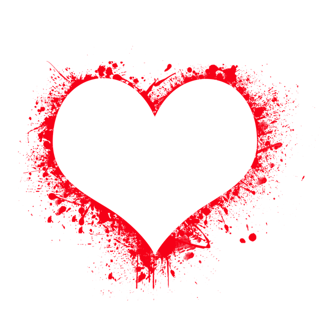 Heart Splash Valentines Day Transparent PNG Image