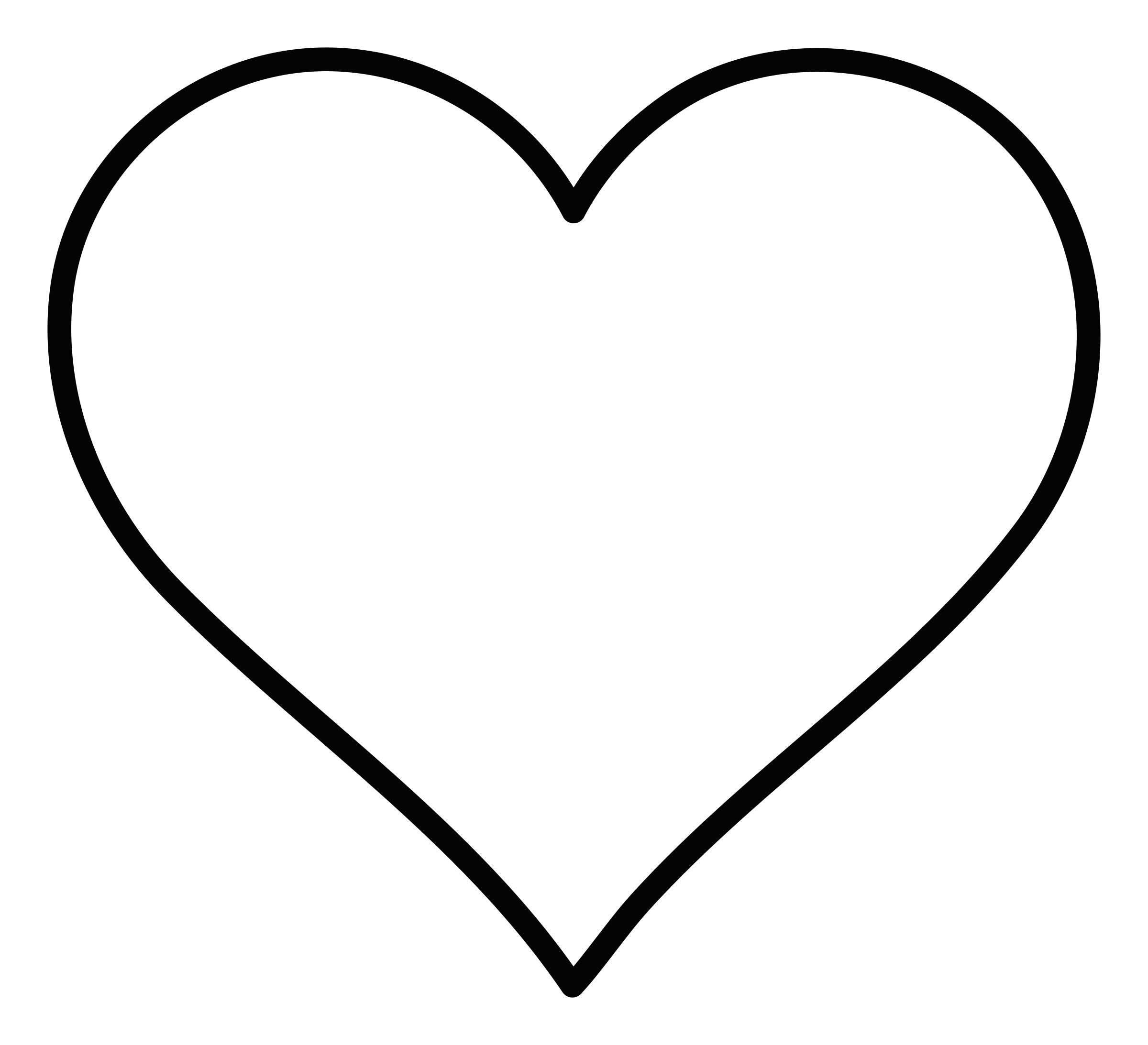 Heart Vector Black Transparent PNG Image