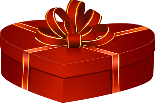 Box Heart Gift Transparent PNG Image