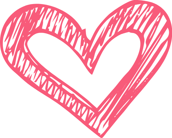 Pink Heart Vector Transparent PNG Image