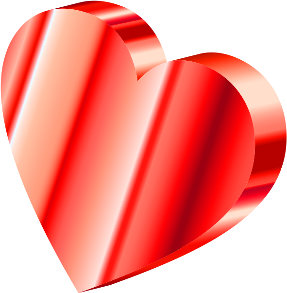 Heart Vector Red Transparent PNG Image