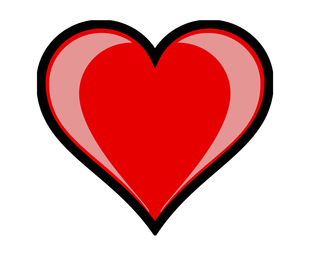 Heart Vector Red Transparent PNG Image