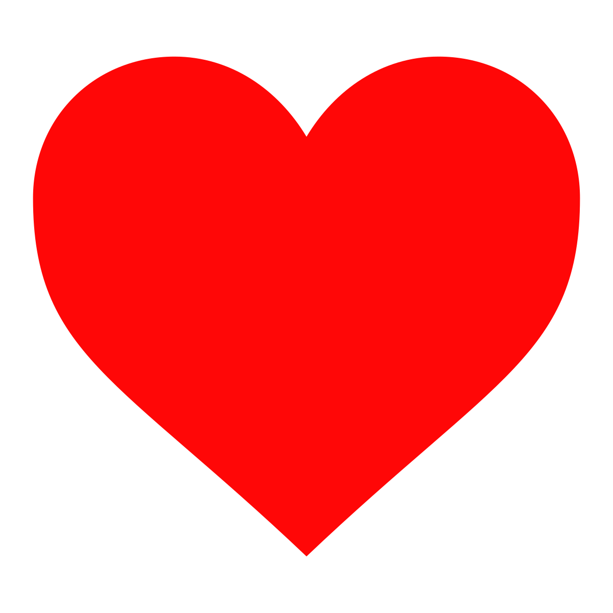 Heart Vector Red Transparent PNG Image