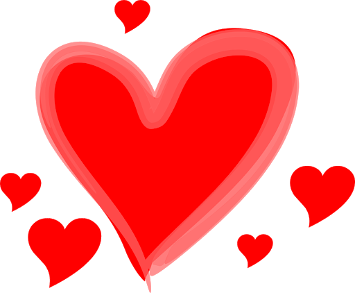 Heart Vector Valentine Transparent PNG Image