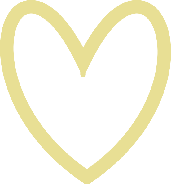 Heart Gold Transparent PNG Image