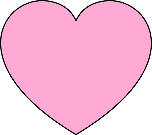 Hot Pink Heart Transparent PNG Image