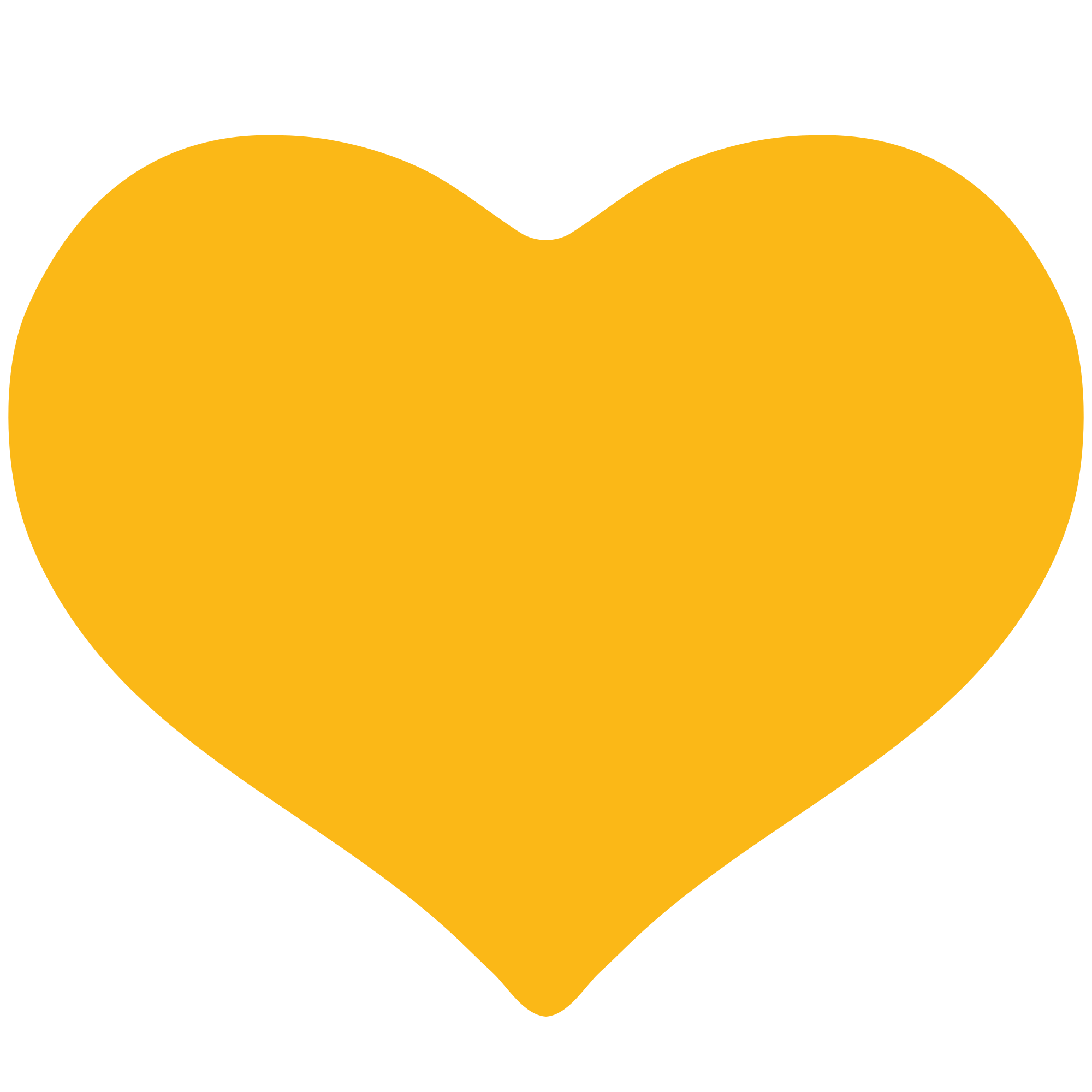 Yellow Heart Transparent PNG Image