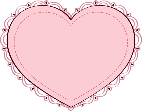 Pink Heart Transparent PNG Image