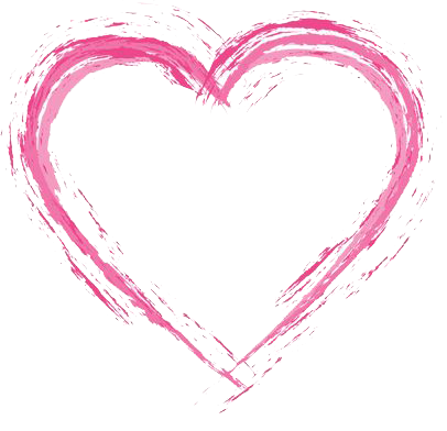 Pink Heart Transparent PNG Image