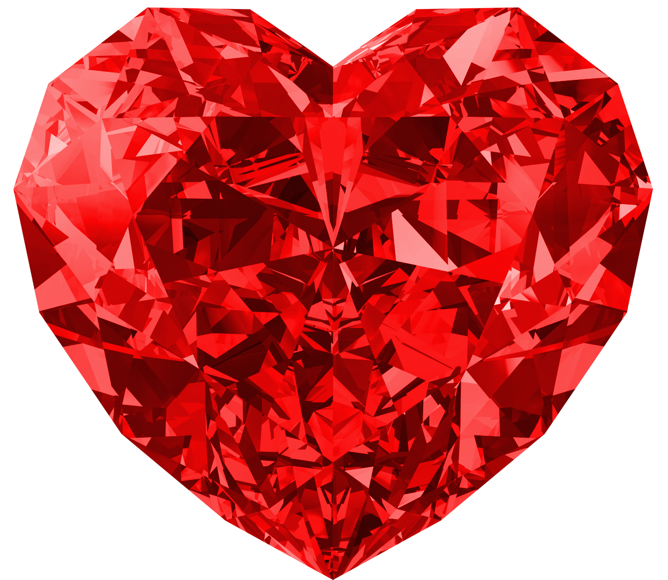 Red Heart Transparent PNG Image