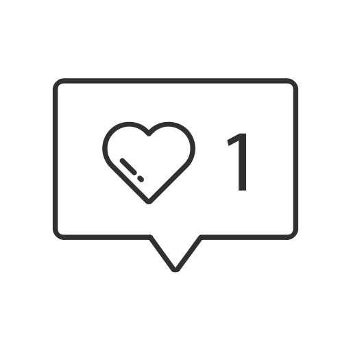 Instagram Heart Vector Network Icons Format Scalable Transparent PNG Image