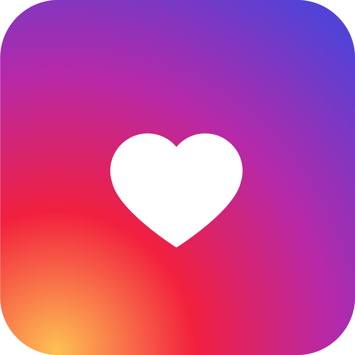 Heart Instagram Transparent PNG Image