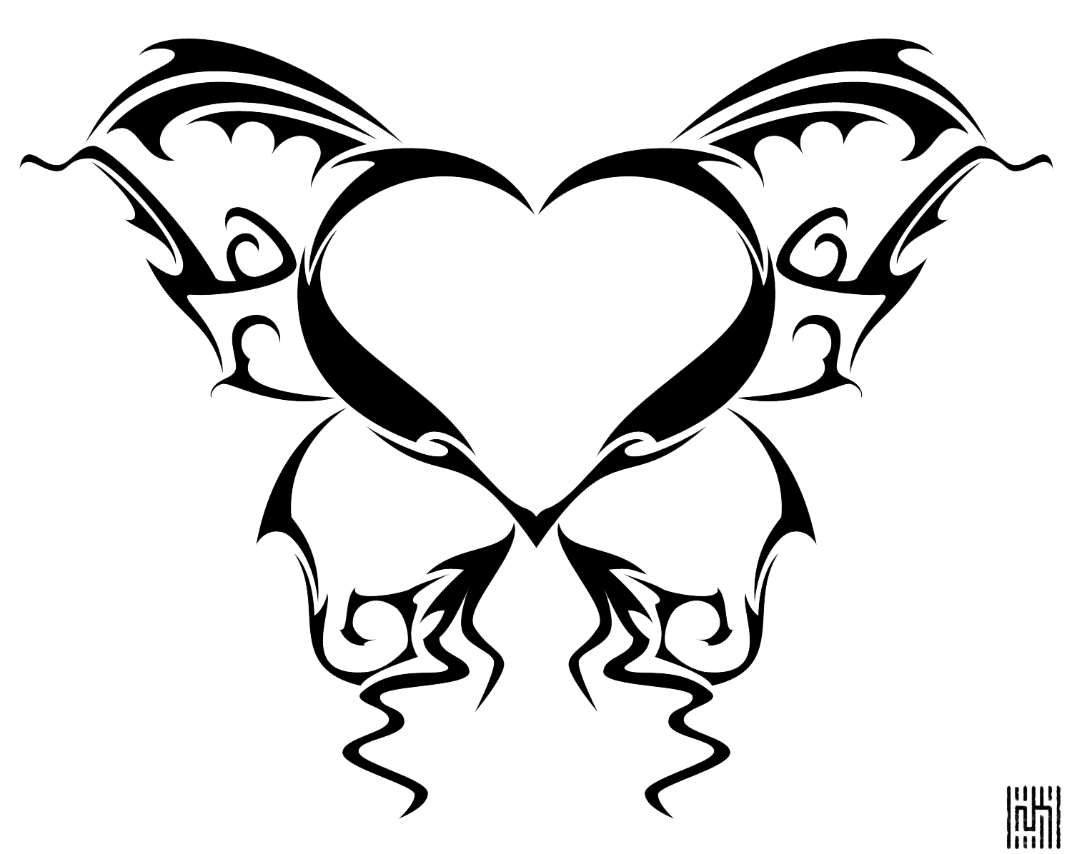 Heart Tattoos Transparent PNG Image