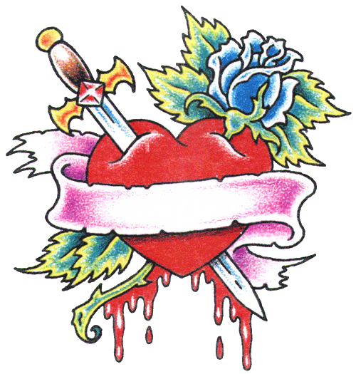 Heart Tattoos Transparent PNG Image